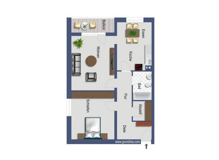 Wohnung zum Kauf provisionsfrei 259.000 € 2,5 Zimmer 73 m² 2. Geschoss Wipperfürther Straße 93 Kalk Köln 51103