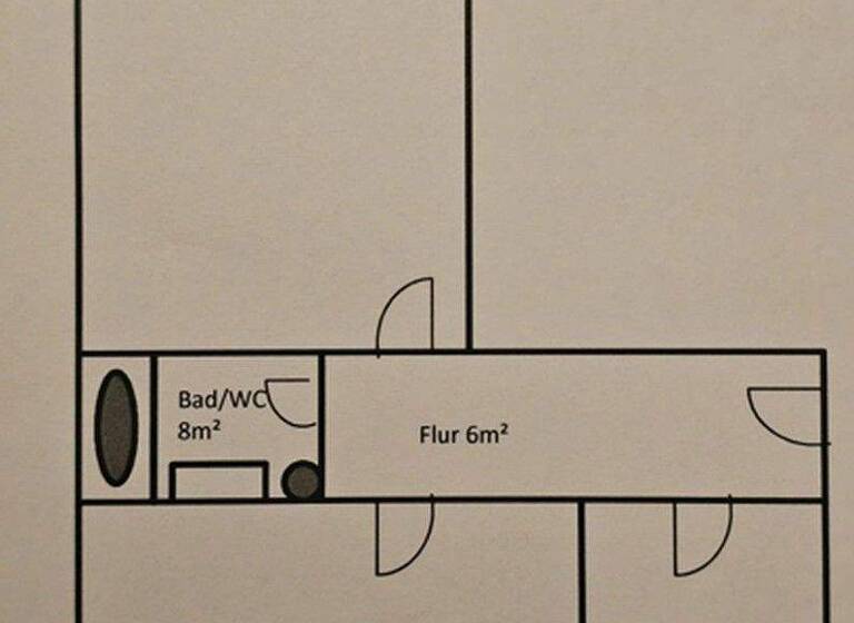 Wohnung zur Miete 700 € 2 Zimmer 54 m² 2. Geschoss zeppelinstr 50 Dörnigheim maintal 63477