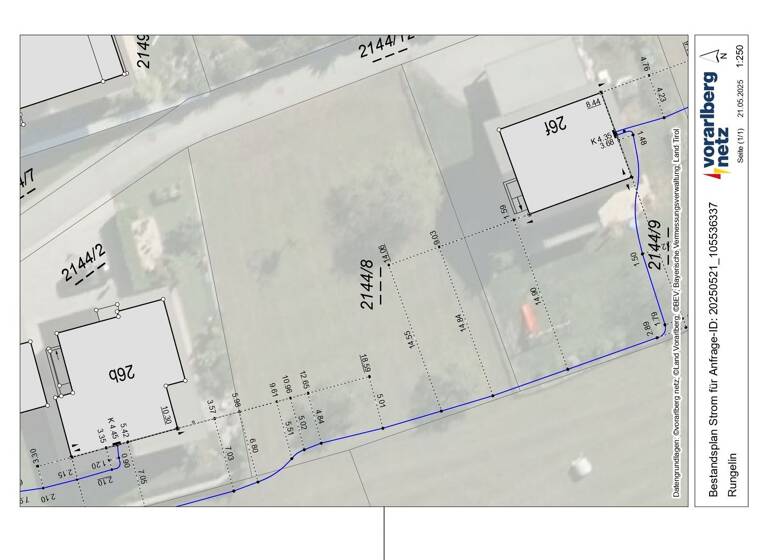 Grundstück zum Kauf 770 m² Grundstück Rungelin 26(g) Bludenz 6700