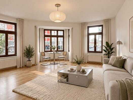 Wohnung zum Kauf provisionsfrei 164.000 € 2 Zimmer 58,8 m² 1. Geschoss Rosa-Luxemburg-Straße 48 Neustadt-Neuschönefeld Ost 04315
