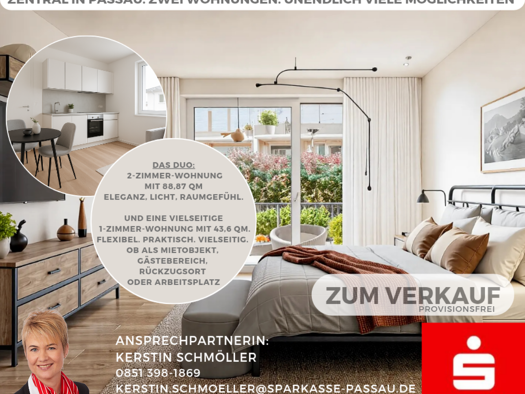 Wohnung zum Kauf provisionsfrei 615.000 € 3,5 Zimmer 132,5 m² Haidenhof-Nord Passau 94032