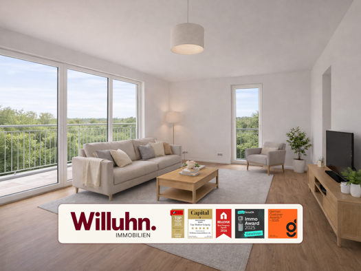 Wohnung zur Miete 883 € 2 Zimmer 58,9 m² 1. Geschoss frei ab 01.06.2026 Machern 04827