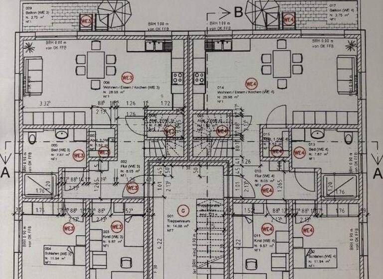 Maisonette zur Miete 1.380 € 4 Zimmer 110 m² 2. Geschoss frei ab 01.03.2026 Obernbeck Löhne 32584