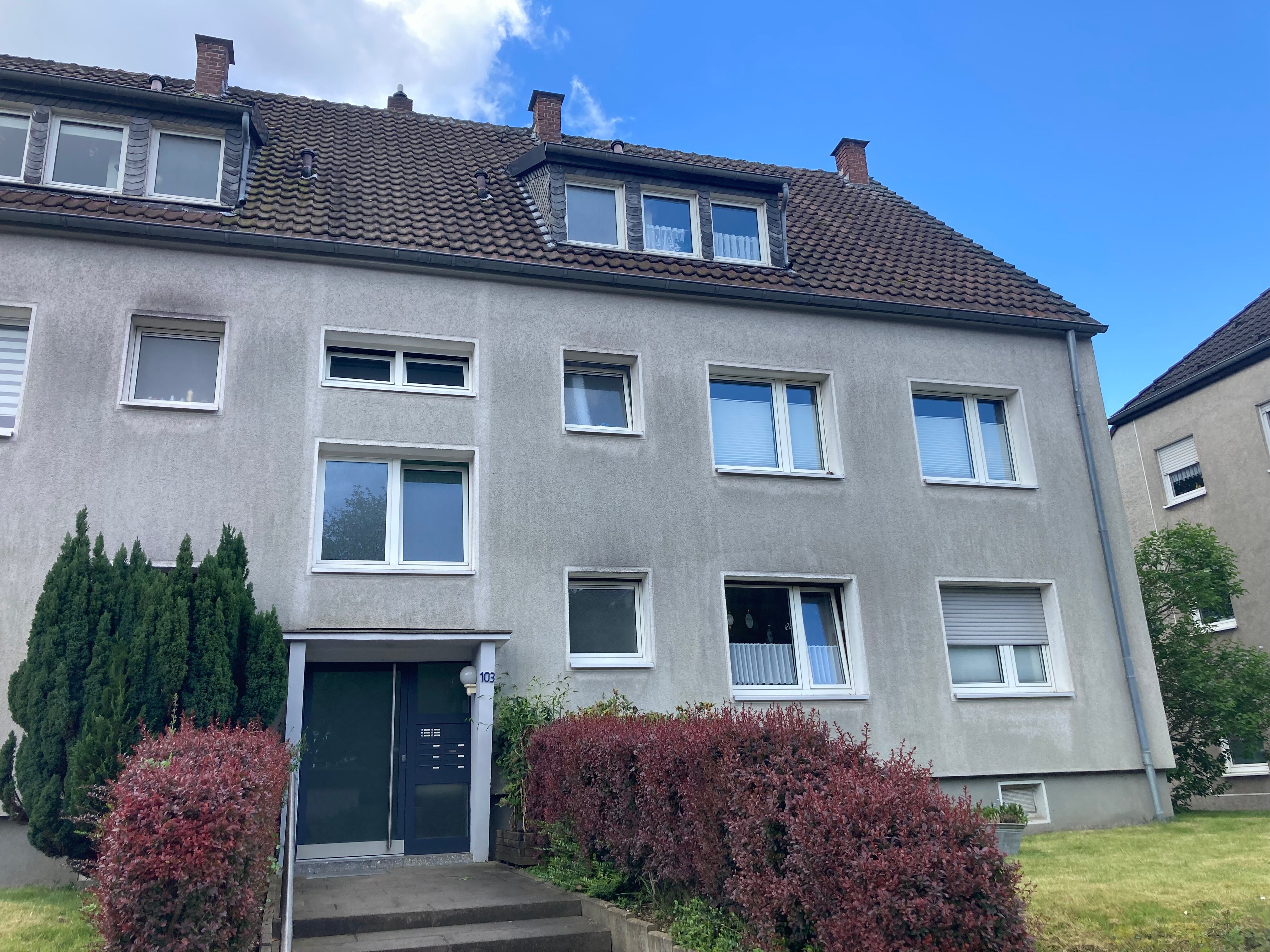 Wohnung zur Miete 500 € 3 Zimmer 74 m²<br/>Wohnfläche 1.<br/>Geschoss ab sofort<br/>Verfügbarkeit Zollstr. 103 Höntrop Bochum 44869