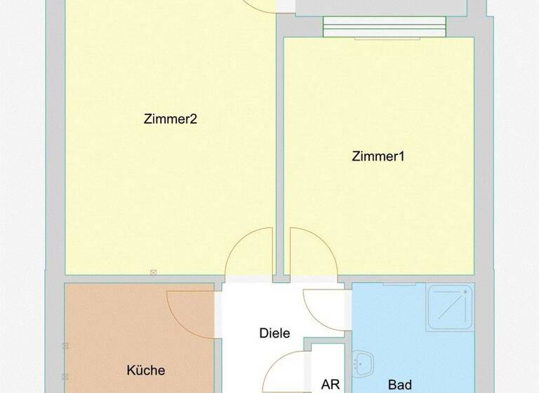 Wohnung zur Miete 303 € 2 Zimmer 58,1 m² 1. Geschoss frei ab 01.06.2026 Breslauer Str. 5 Fürstenau 49584