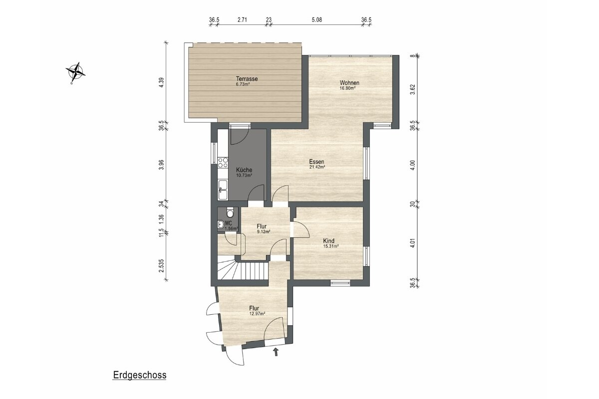 Doppelhaushälfte zum Kauf 728.000 € 5 Zimmer 142 m²<br/>Wohnfläche 2.000 m²<br/>Grundstück Bergstedt Hamburg 22395