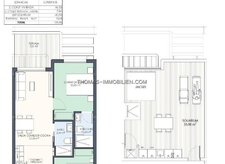 Bungalow zum Kauf 339.000 € 3 Zimmer 46 m² Pilar de La Horadada 03190