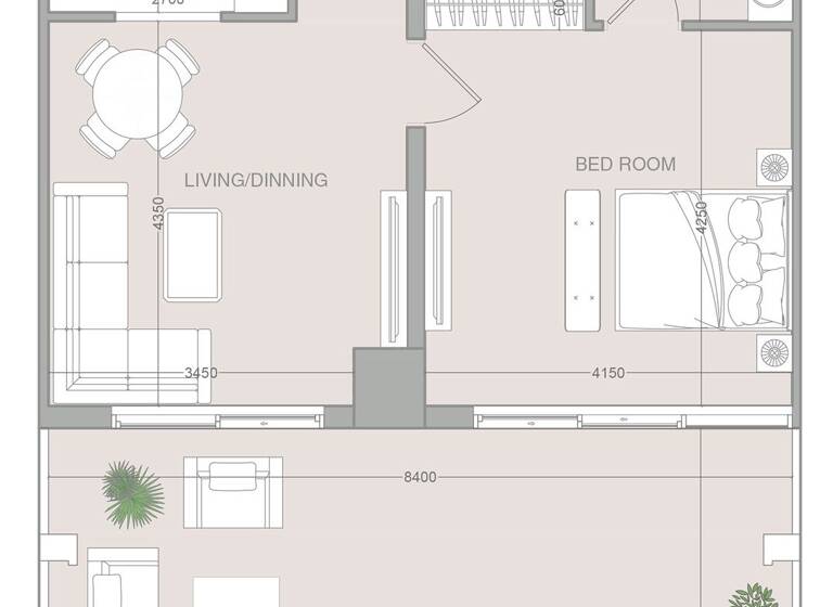 Wohnung zum Kauf provisionsfrei 378.280 € 2 Zimmer 98,6 m² Dubai 00000
