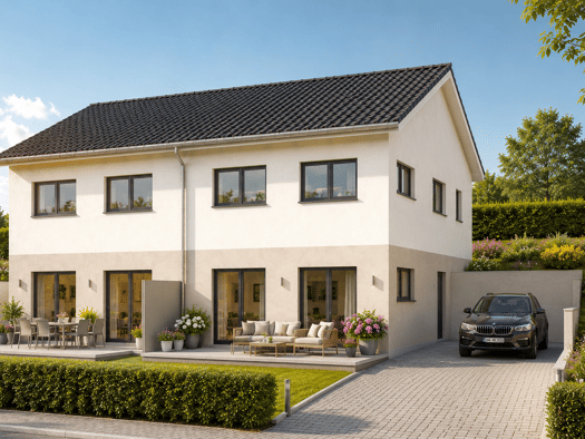Doppelhaushälfte zum Kauf provisionsfrei 529.610 € 4,5 Zimmer 107 m² 585 m² Grundstück frei ab 01.05.2027 Pilsach Pilsach 92367