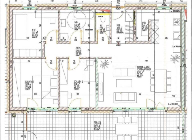 Wohnung zum Kauf 529.000 € 4 Zimmer 97,6 m² frei ab sofort Fußach 6972