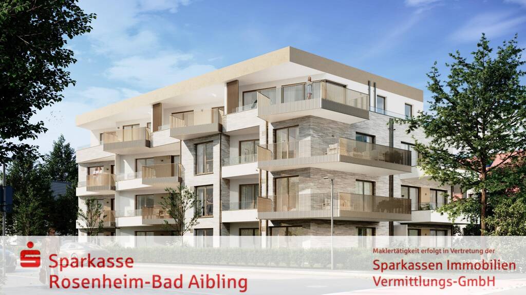 Wohnung zum Kauf provisionsfrei 934.000 € 3 Zimmer 104,6 m² 2. Geschoss West Rosenheim 83022