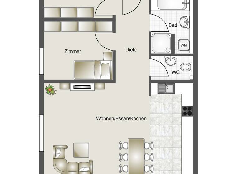 Wohnung zum Kauf 345.000 € 3 Zimmer 70,6 m²<br/>Wohnfläche Gundelfingen Gundelfingen an der Donau 89423