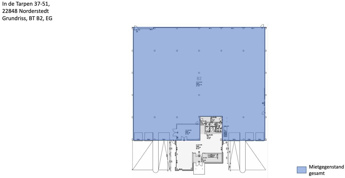 Bürofläche zur Miete 2.574 m²<br/>Bürofläche Garstedt Norderstedt 22848