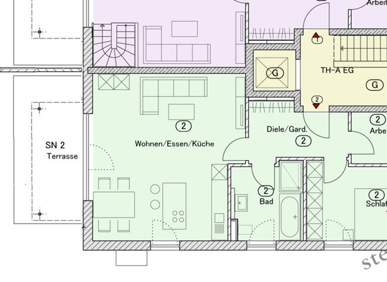 Wohnung zum Kauf - Erstbezug 398.000 € 3 Zimmer 75,5 m² EG Lauingen Lauingen Donau 89415