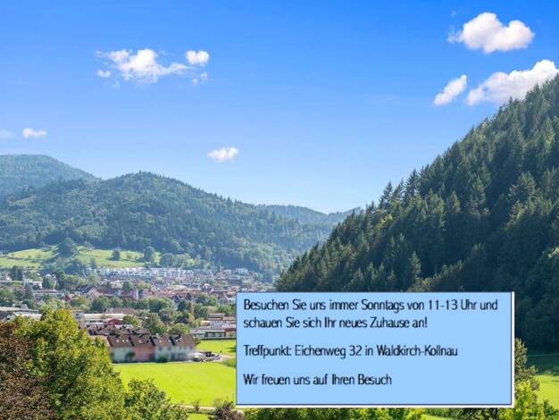 Wohnung zum Kauf - Neubau provisionsfrei 650.000 € 3 Zimmer 88,8 m² Eichenweg Kollnau Waldkirch 79183