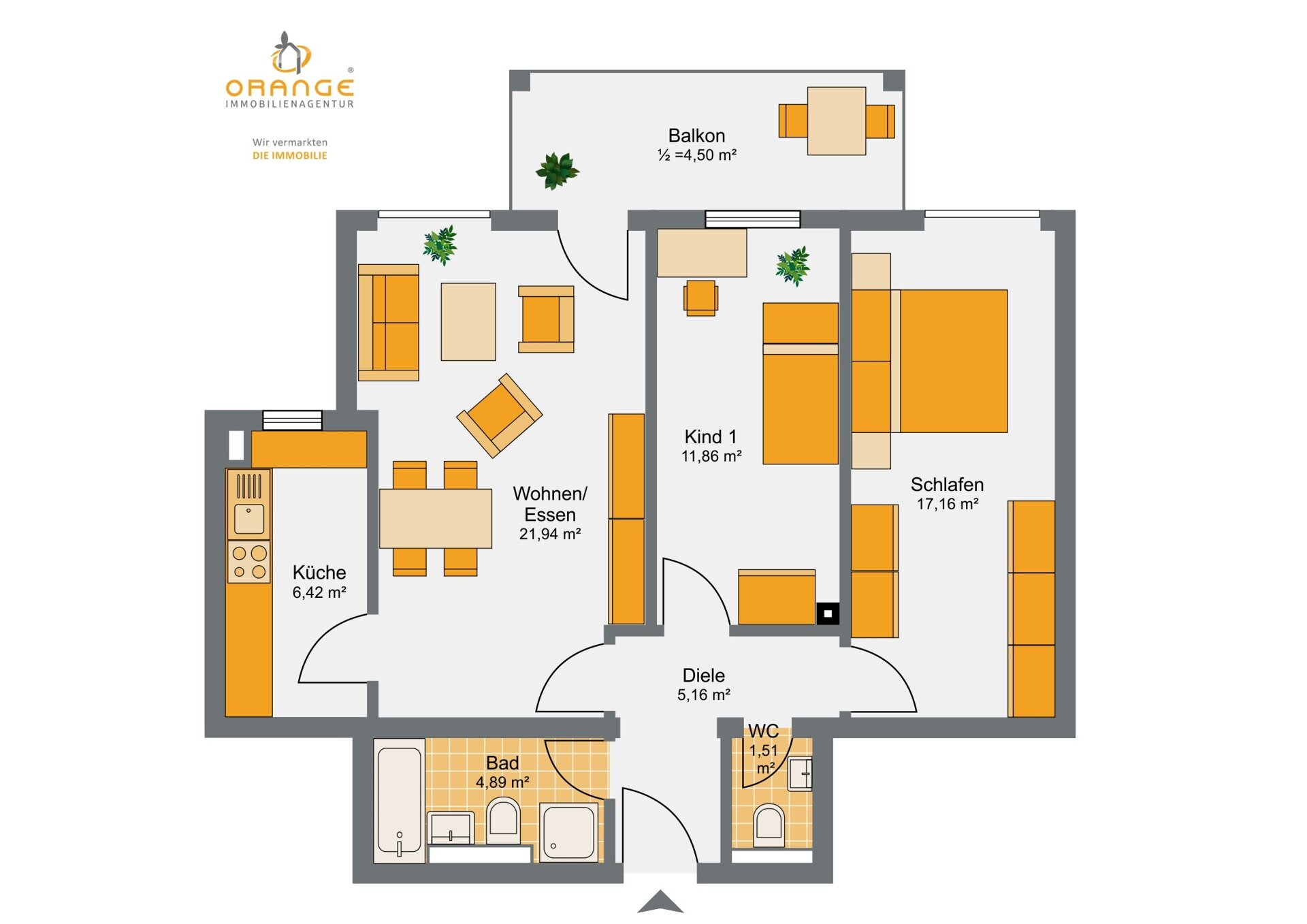 Wohnung zur Miete 1.150 € 3 Zimmer 74 m²<br/>Wohnfläche Gartenberg Geretsried / Gartenberg 82538