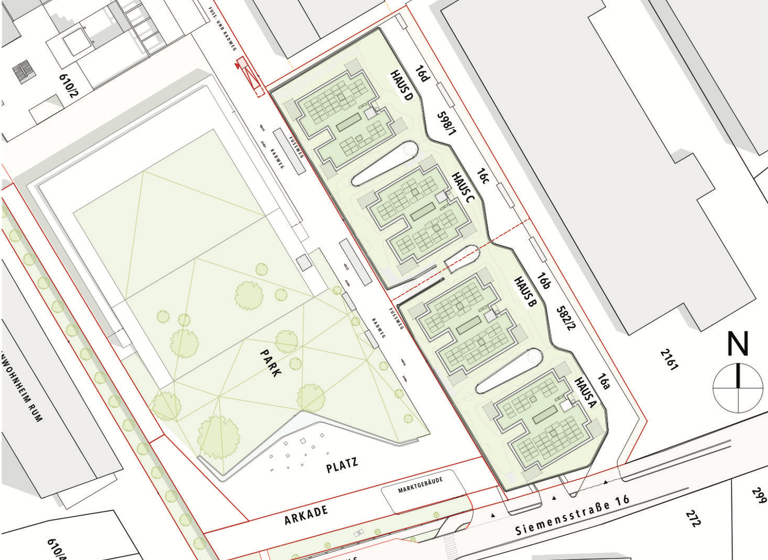 Bürofläche zur Miete - Erstbezug 1.437 € 95,9 m² Bürofläche Rum 6063