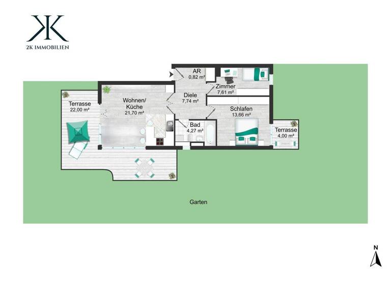 Wohnung zum Kauf 609.000 € 2,5 Zimmer 66,3 m² EG Thalk.Obersendl.-Forsten-Fürstenr.-Solln München 81479