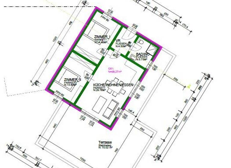 Wohnung zum Kauf - Erstbezug 796.888 € 3 Zimmer 68 m² Turrach 8864