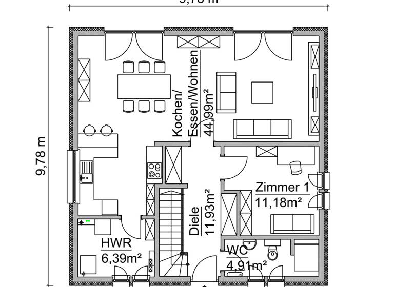 Bungalow zum Kauf 310.000 € 5 Zimmer 151 m²<br/>Wohnfläche 700 m²<br/>Grundstück Neu-Vehlefanz Oberkrämer 16727