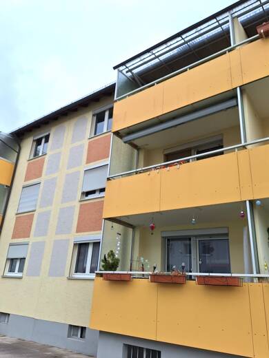 Wohnung zur Miete 380 € 2 Zimmer 48,7 m² 2. Geschoss frei ab sofort Breslauer Str. 26 Ansbach Ansbach 91522