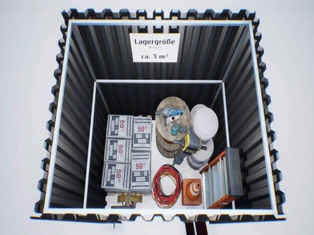 Lagerhalle zur Miete 10 m² Lagerfläche Osterholzallee 140/144 West Ludwigsburg 71636