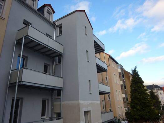 Wohnung zur Miete 360 € 2 Zimmer 47,4 m² EG Schönlebestraße 8 Freiberg 09599