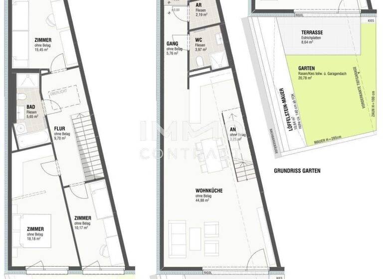 Maisonette zum Kauf - Erstbezug 553.140 € 4 Zimmer 122,9 m² Ulrichskirchen 2122