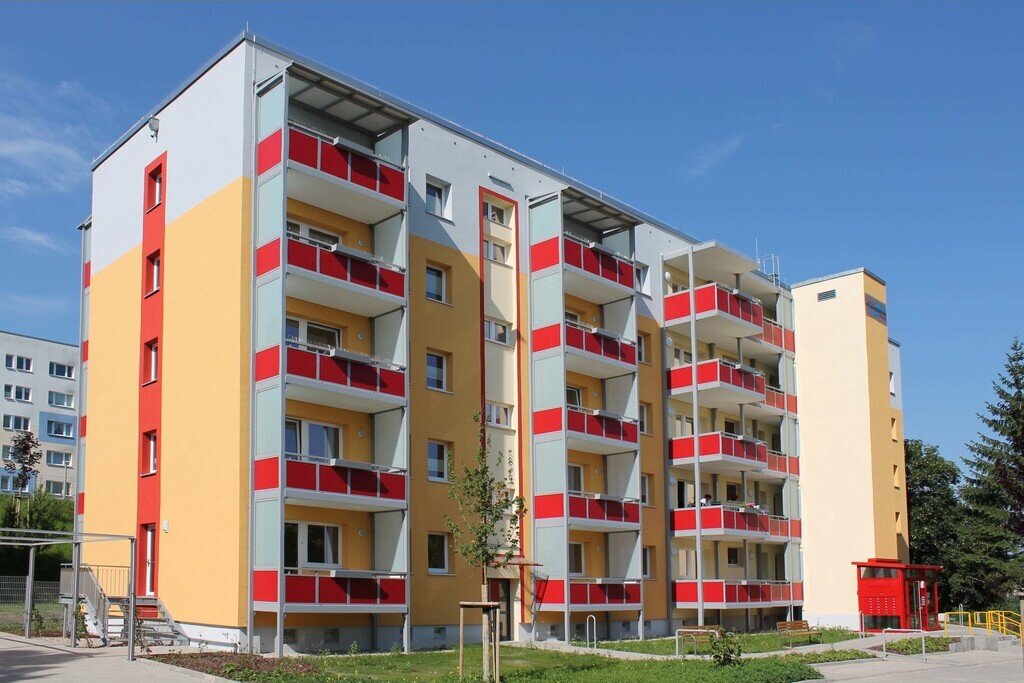 Wohnung zur Miete 485 € 2 Zimmer 67,3 m²<br/>Wohnfläche 4.<br/>Geschoss Pskower Straße 38 Bieblach 1 Gera 07546