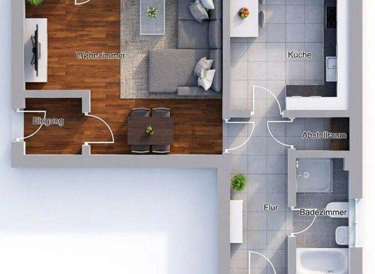 Wohnung zum Kauf 129.000 € 2,5 Zimmer 66 m² 1. Geschoss Frohnhausen Essen / Frohnhausen 45145