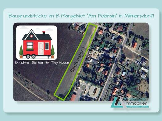 Grundstück zum Kauf 51.390 € 500 m² Grundstück Milmersdorf 17268