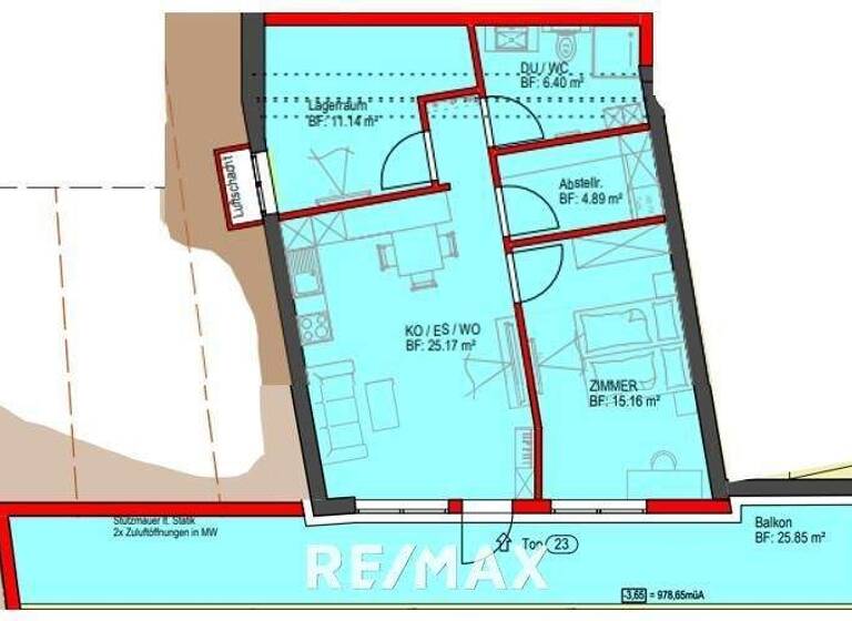 Wohnung zum Kauf - Erstbezug 269.000 € 2 Zimmer 62,8 m² Pfunds 6542