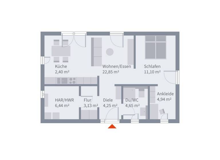 Bungalow zum Kauf 674.000 € 1 Zimmer 59,8 m² 441 m² Grundstück Puschendorf 90617