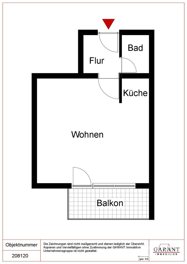 Wohnung zum Kauf 103.000 € 1 Zimmer 32 m²<br/>Wohnfläche 1.<br/>Geschoss Oberlenningen Lenningen 73252