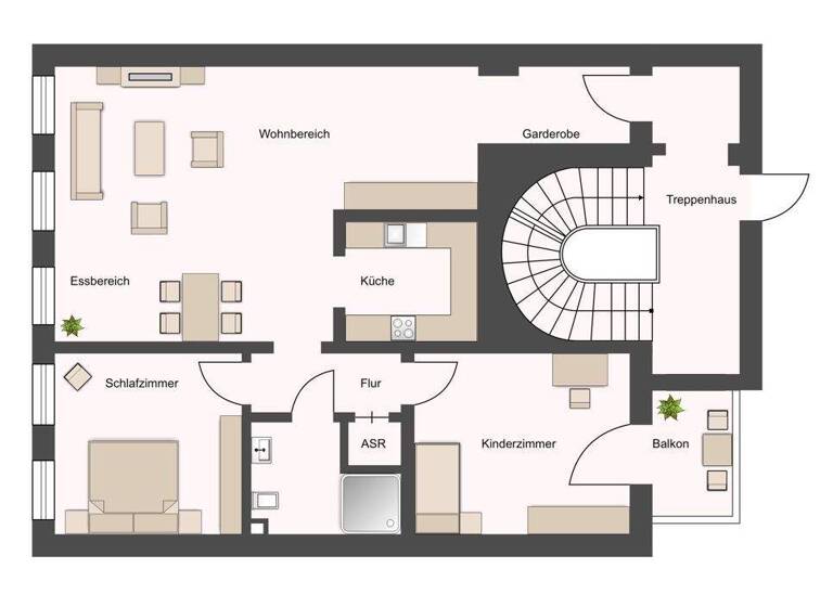 Wohnung zum Kauf 95.000 € 3 Zimmer 91 m² 1. Geschoss Bautzen 02625