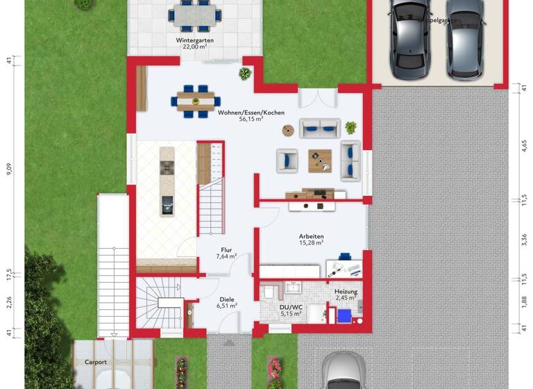 Einfamilienhaus zum Kauf 699.000 € 7 Zimmer 272,2 m² 700 m² Grundstück Kirf 54441