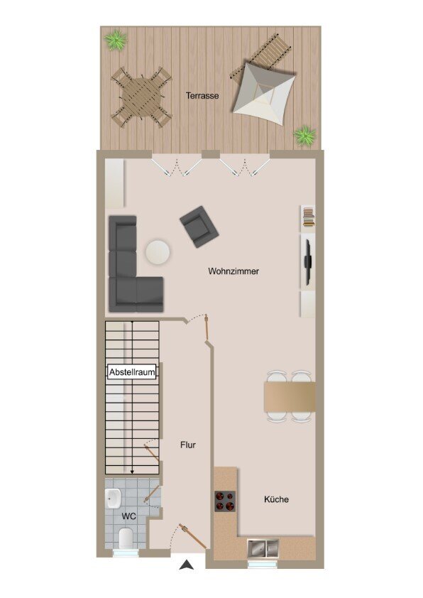 Reihenmittelhaus zum Kauf 385.000 € 5 Zimmer 153,7 m²<br/>Wohnfläche 188 m²<br/>Grundstück Schinkel 103 Osnabrück 49084