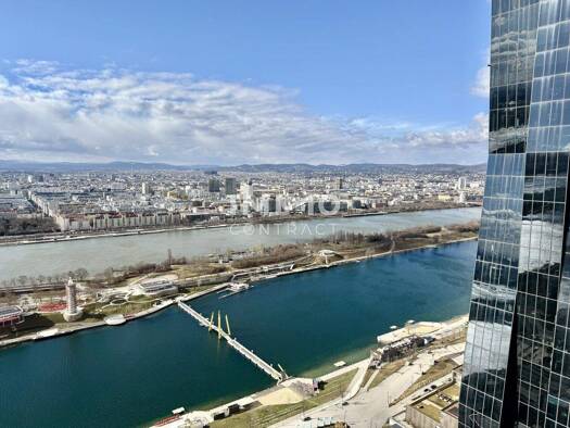 Studio zur Miete - Erstbezug 1.049 € 1 Zimmer 34,2 m² 36. Geschoss frei ab 01.11.2026 Wien 1220