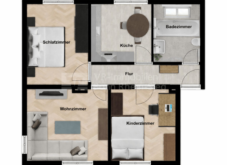 Wohnung zum Kauf 235.000 € 3 Zimmer 72 m² 1. Geschoss Siegburg 53721
