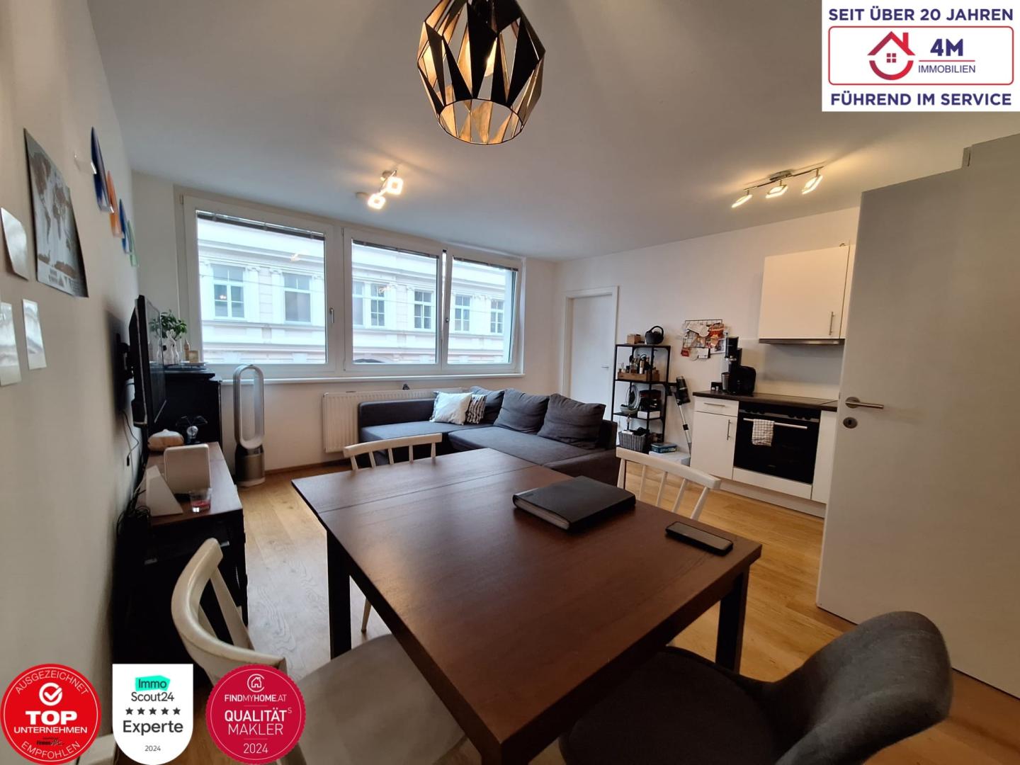 Wohnung zum Kauf 250.000 € 2 Zimmer 48 m²<br/>Wohnfläche 1.<br/>Geschoss Wien, Brigittenau 1200