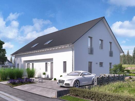 Doppelhaushälfte zum Kauf - Erstbezug provisionsfrei 504.668 € 5 Zimmer 135,8 m² 450 m² Grundstück Schwörstadt 79739