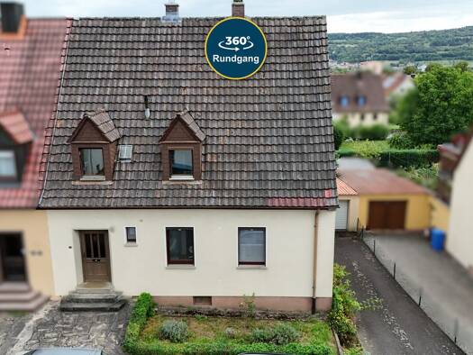 Doppelhaushälfte zum Kauf 199.000 € 6 Zimmer 130 m² 473 m² Grundstück Hammelburg Hammelburg 97762