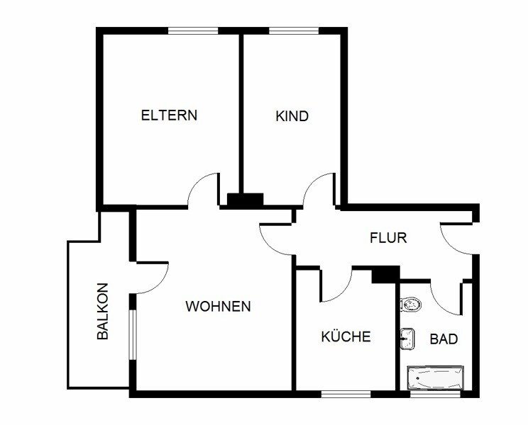 Wohnung zur Miete 509 € 3 Zimmer 65,2 m²<br/>Wohnfläche 2.<br/>Geschoss 22.01.2025<br/>Verfügbarkeit Holtkamp 38 Ückendorf Gelsenkirchen 45886