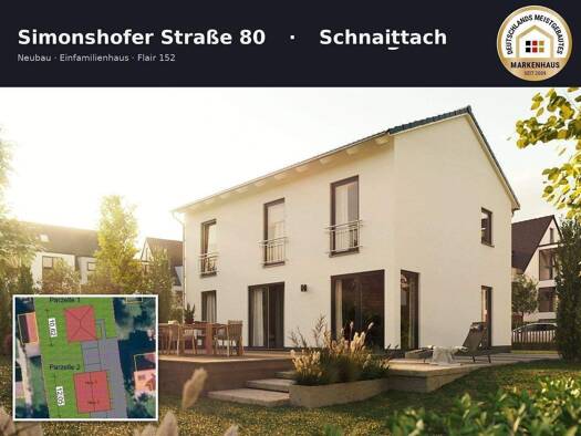 Einfamilienhaus zum Kauf provisionsfrei 665.345 € 6 Zimmer 167 m² 464 m² Grundstück Simonshofer Straße 80 Schnaittach Schnaittach 91220