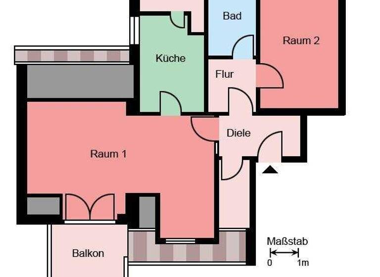 Wohnung zur Miete 479 € 2 Zimmer 58,2 m² 2. Geschoss frei ab 01.04.2026 Taubenpöthen 35 Werl 59457