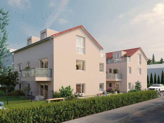 Wohnung zum Kauf - Neubau provisionsfrei 359.900 € 3 Zimmer 59 m² EG Konradsiedlung-Wutzlhofen Regensburg 93057