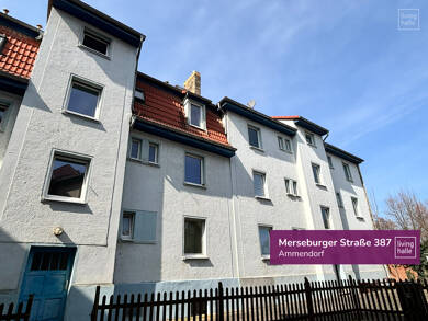Wohnung zur Miete 270 € 2 Zimmer 41 m² 2. Geschoss Merseburger Straße 387 Ortslage Ammendorf / Beesen Halle 06132
