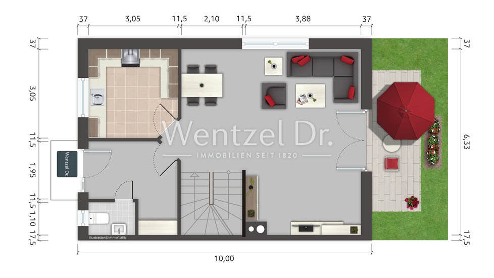 Doppelhaushälfte zum Kauf 399.000 € 4 Zimmer 97,9 m²<br/>Wohnfläche 266 m²<br/>Grundstück Kaltenkirchen 24568