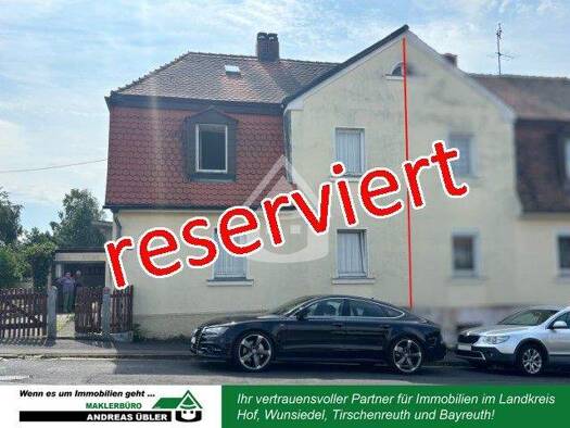 Doppelhaushälfte zum Kauf 68.000 € 5 Zimmer 94 m² 304 m² Grundstück Hohenberg Hohenberg an der Eger 95691