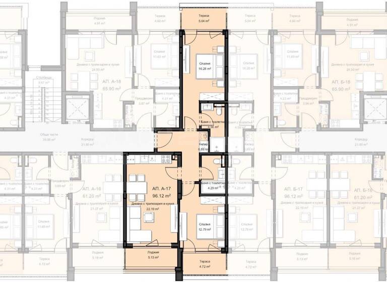 Studio zum Kauf 141.233 € 3 Zimmer 106,5 m² Plovdiv